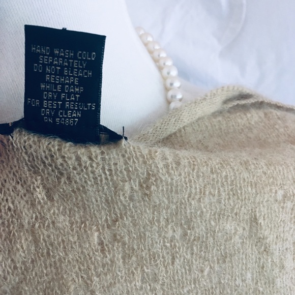 Abercrombie and Fitch Mohair Cardigan. Washable. L - Picture 6 of 6